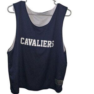 Cavaliers Augusta Sportswear Reversible Practice Jersey Tank Top M Blue/White